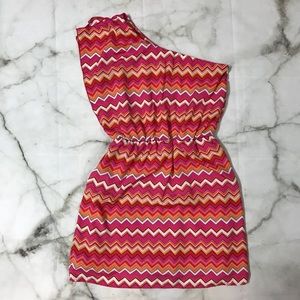 IZ Byer One Shoulder Dress